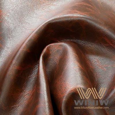 1.4mm Thickness Bags Vegan Leather Acorn Calf Soft Synthetic Leather Material