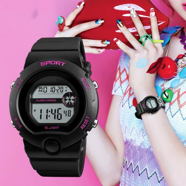 1334 Ladies Sport Watch Digital Wrist Watch Instructions Manual Reloj Deportivo Women