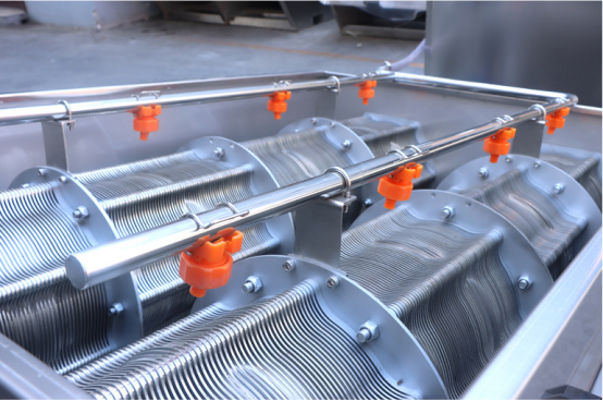 Stacked Screw Sludge Dewatering Machine Low Vibration Sludge Dewatering Equipment