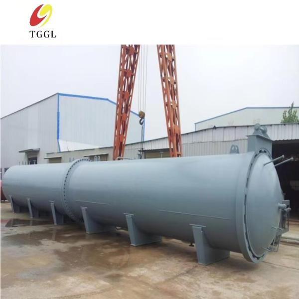 Autoclave de concreto de alta pressão com 1 m de diâmetro para blocos AAC