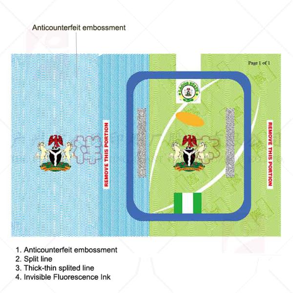 Highly Difficult Anti Counterfeit Printing , Customized Gas Coupons Printing For Promotion