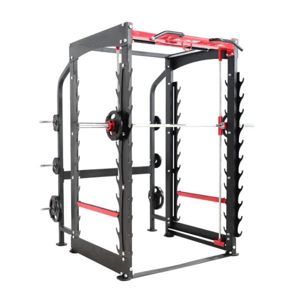 Multi-Functional Home Gym Smith Machine with Leg Press and Pull Up Bars Steel Tube Q235