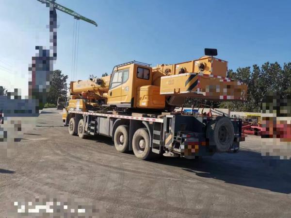 Sale XC MG QY50K5D-1 50 Ton Mobile Truck Crane 5-Section Boom Used 2021 Location