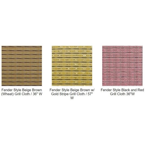 Cabinet Grill Cloth Black/White with Silver Accent, 63