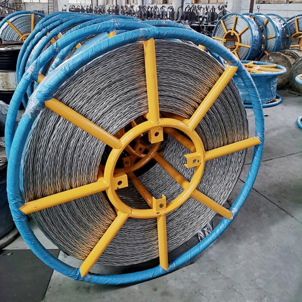 Corde de fil d'acier galvanisé anti-torsion
