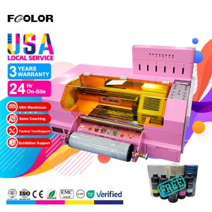 30CM Roller Small UV DTF Sticker Printing Machine A3 UV Printer with Laminator for Any Logo Transfer Sticker