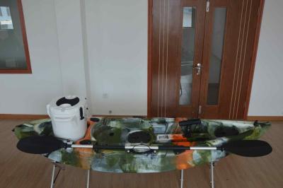 UV Resistant Sporting Sit On Top Fishing Kayak Highly Stable Side Handles Maneuverable