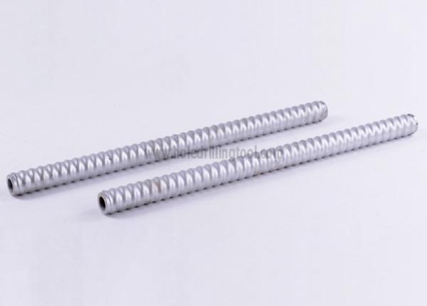 Hollow Anchor Rods Self Drilling Bolts Full Threaded Steel Anti Corrosion