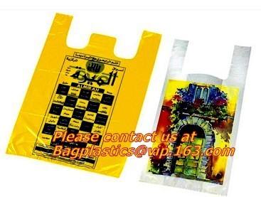 100 Compostable Biodegradable Shopping Bags - T-Shirt Style Carry Bags for Trash Or Grocery - Super Strong Holds 25 Poun
