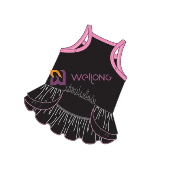 Принцесса Возлагать Sundress Роскошь Собака Bowknot одевает/одежды собаки вычуры