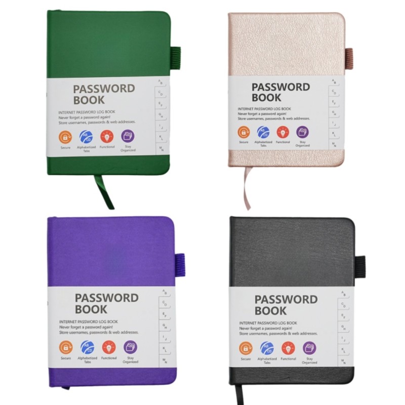A6 PU Refillable Leather Journal Address Phone Notebook Customised