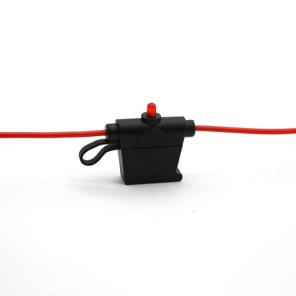 LPR-04B-I-12R 30A 12AWG ワイヤレギュラーブレード LED指示灯付きインラインファイスホルダー