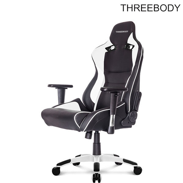 Comfortable High Back Office Chair , Black Pu Leather Race Car Style Office Chair