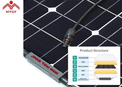 Ultra Light Flexible Solar Cell Sheets , Flexible Solar Power Panels Customizable Size
