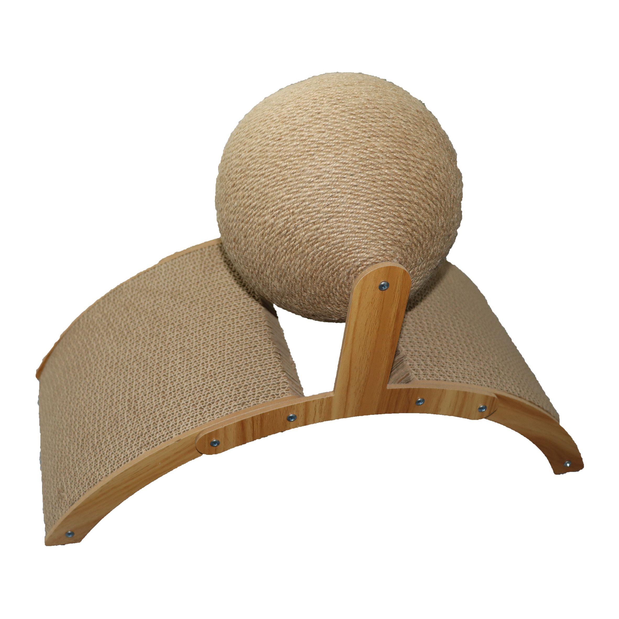 Игрушка шарика Scratcher кота новизны лапки ногтя для царапать и игры грубой поверхности