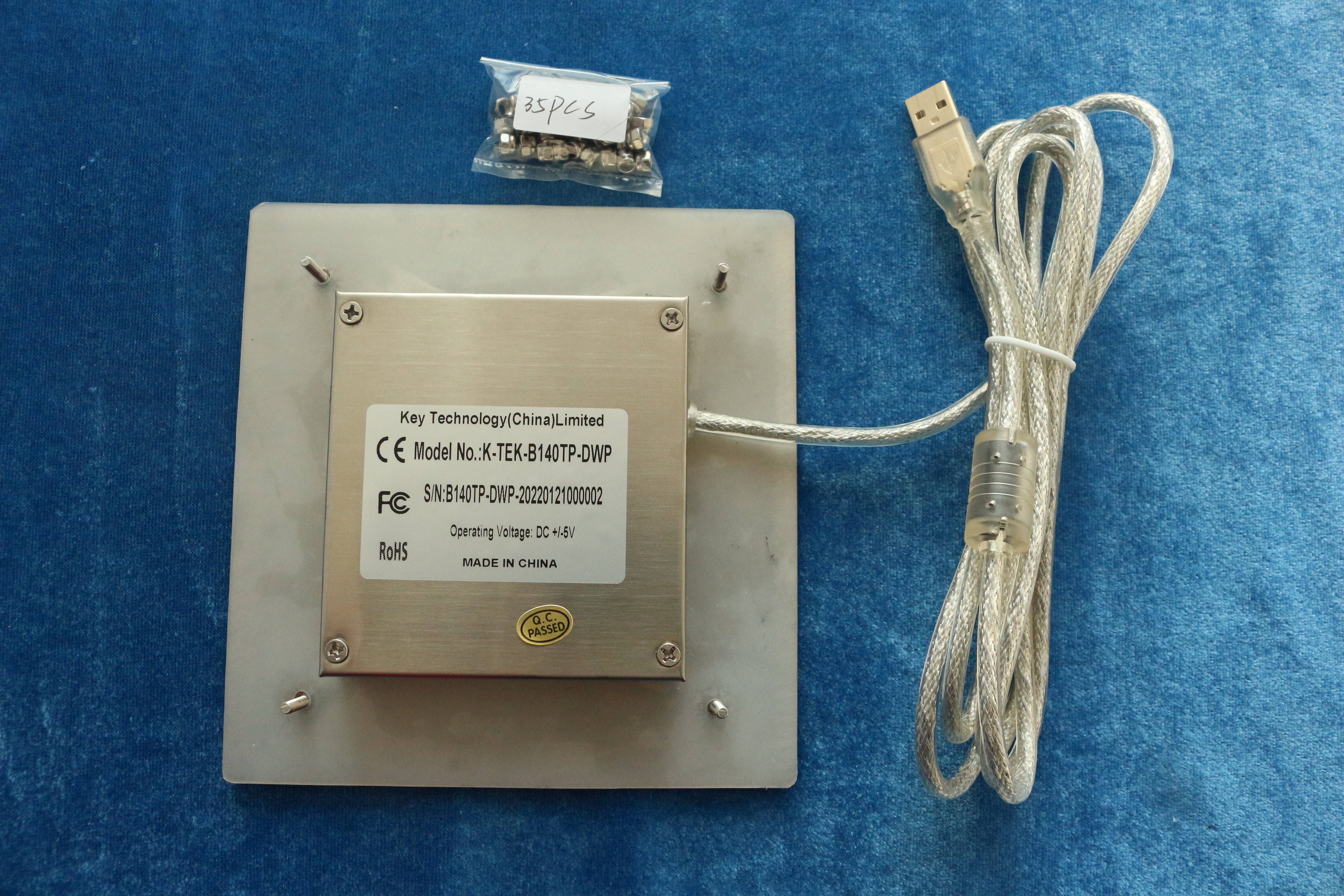 Динамическая загерметизированная промышленная сенсорная панель IP67 усиливала интерфейс USB нержавеющей стали