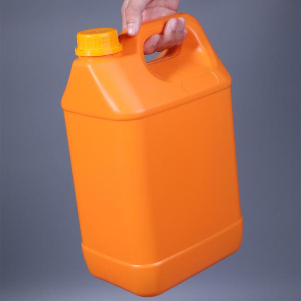 Plastique chimique Jerry Can 1L-10L Orange Blanc Noir Translucide Stockage à haute densité