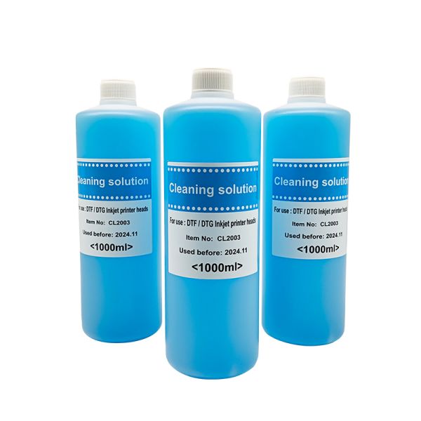 Eco Friendly 1000ML Printer Head Cleaning Fluid For I3200 DX5 XP600 4720 7880 Printhead
