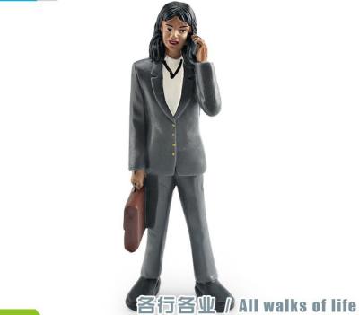 Pessoas no Trabalho Modelo Brinquedo Advogada Figura Fingir Profissionais Figura Figura Carreira Figura Brinquedos para Meninos Meninas Crianças
