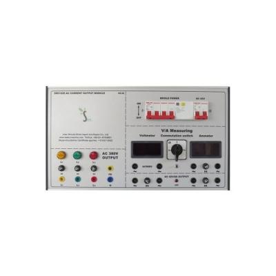 Equipamento de treino elétrico de módulo de saída do circuito da C.A. do equipamento de formação vocacional