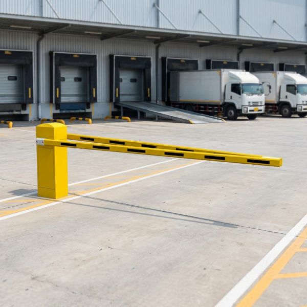 Intelligent Parking Lot Gate Arm , Fully Automatic Barrier Gate With License Plate Recognition