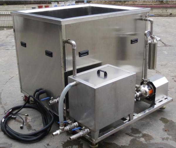 360L Ultrasonic Auto Parts Washer with Large and Powerful 1/3HP Stainless Steel Filter Pump