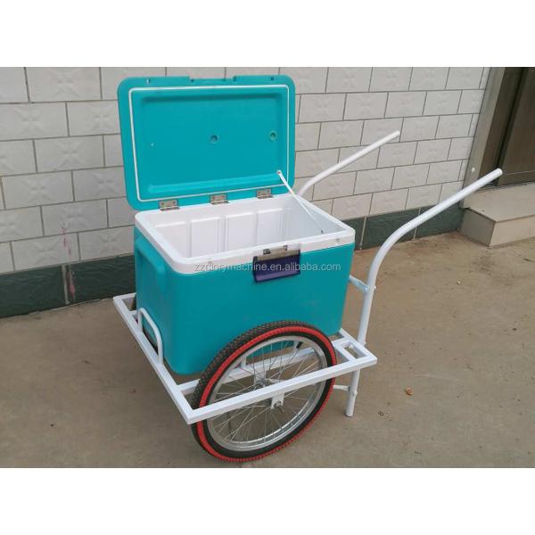 Low Price Tricycle Fried Ice Cream Vending Cart For Sale