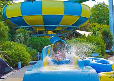 140cm Guest Hight Bowl Water Slide Commercial Playground Equipment 1 Year Warranty