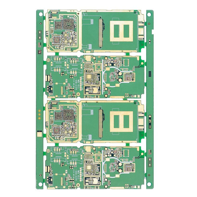 Монтажная плата прототипа PCB плакировкой золота погружения разнослоистая медная