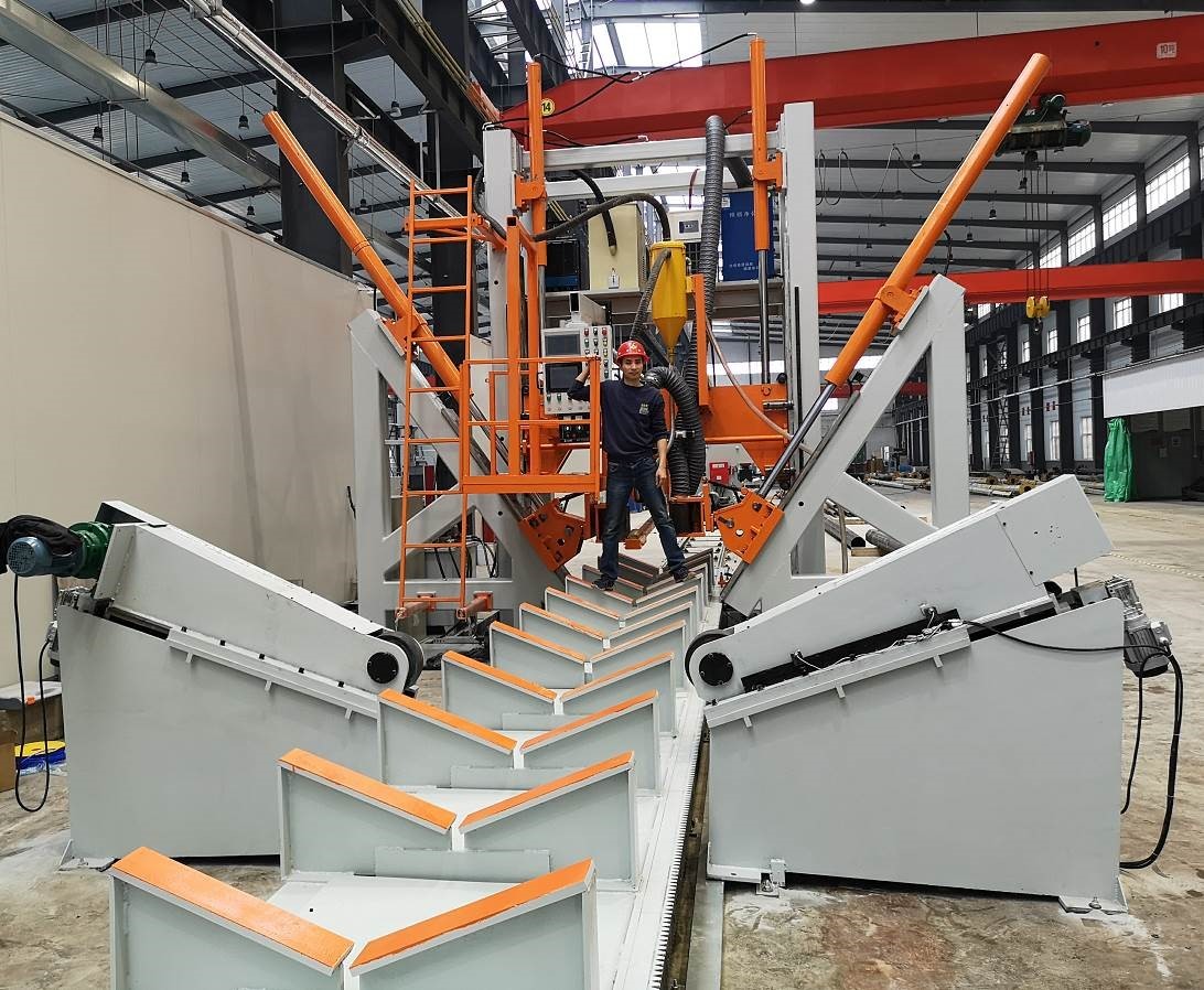 HM1200/12000 закрыло сварочный аппарат для поляка Highmast, Monopole, поляка связи 5G