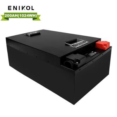 5kwh 10kwh 24V 48V Lithium Iron Battery Lifepo4 200ah 100ah For Sightseeing Car