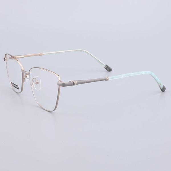 ODM 57mm Women Optical Frames Anti Blue Light Eyeglasses