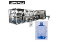 Garrafa de água potável 900BPH que enxágua a máquina tampando de enchimento resistente à corrosão