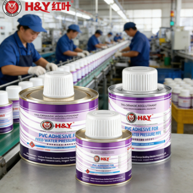 500ml Pipe Connection Pipes And Fittings Regular PVC Cement Rubber With Mastic Adhesive