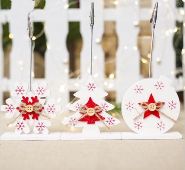 Christmas Hot Design Wood Craft Art Decoration Ornaments