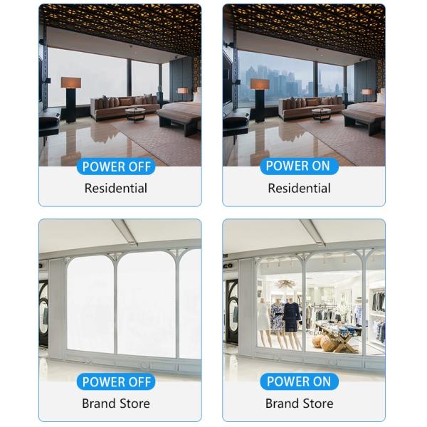 2000 фильмов микрона Switchable прозрачных