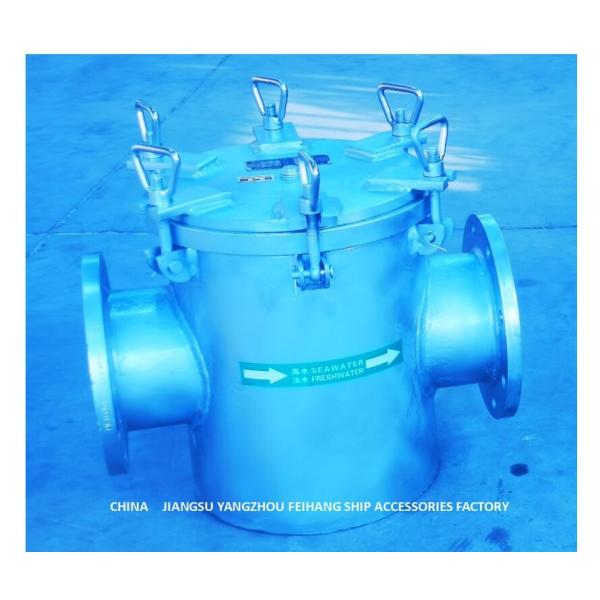 Marine Sea water Filter For Daily Fresh Water Pump AS150 CB/T497-2012 Carbon Steel Galvanized Stainless Steel Filter