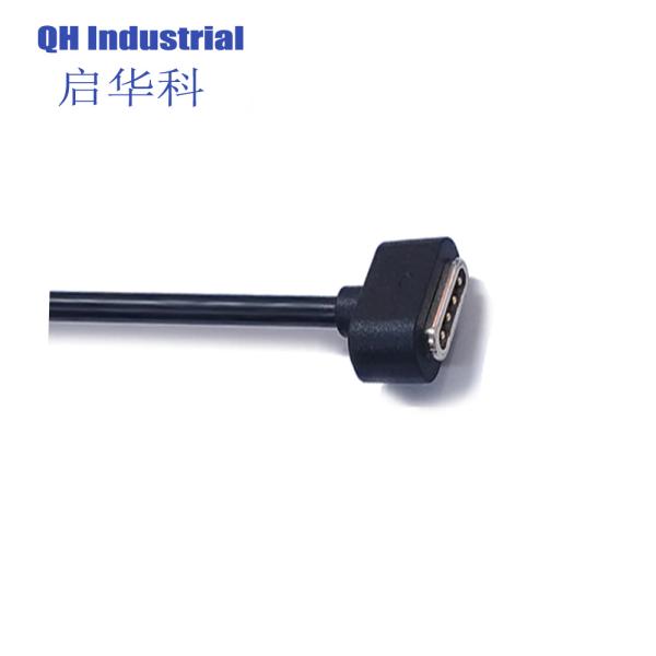2A 700gf Stong Magnetic Force 80cm Male & Female 4Pin Magnetic Charging USB Cable Connector