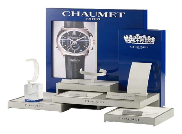 Modern Acrylic C Ring Watch Display Box 300x300mm Size ERP Certification