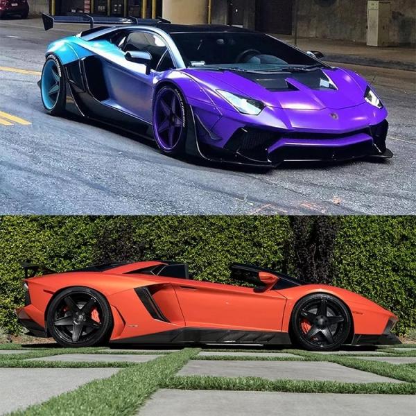 Deep Dish Lip Wheels 5 Spoke Aluminum Custom Forged Wheels 2 Pieces Forged Alloy Wheels For Sports Car