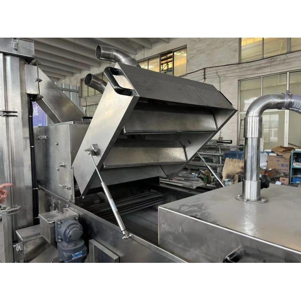 Customized Meat Grinder for Crispy Chicken Nugget Flouring Machine Production Line
