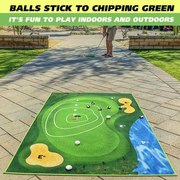 Wholesale Custom Logo Training Driving Practice Putting Golf Mat Golf Hitting Mats Artificial Turf with Rubber