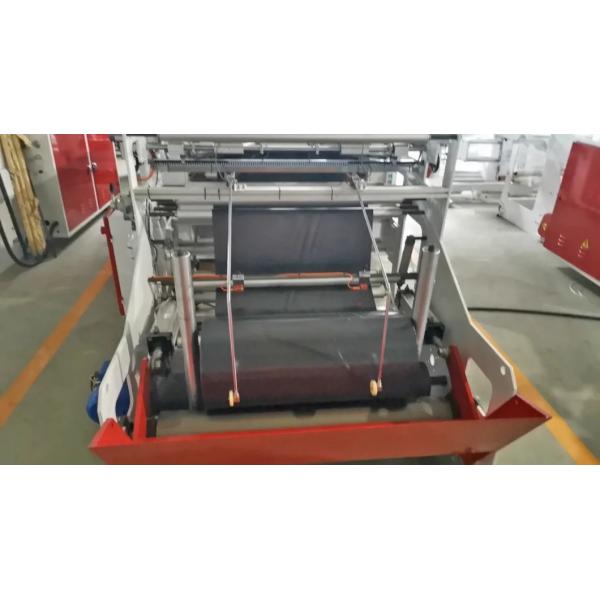 C Fold supermarket Rolling shopping Bag Making Machine with Core
