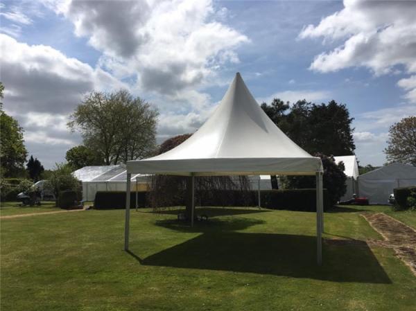 3x3 High Peak Pagoda Party Tent Outdoor Event Promotions Fast Erected Aluminium Structure Marquee