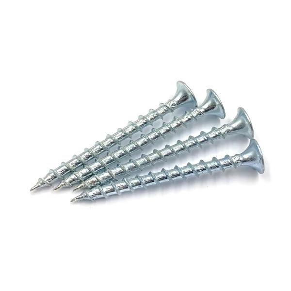 NXF ASTM JIS EN 1008AL Carbon Steel S235JR  M1-M130 Galvanized Steel Countersunk Head Self Tapping Screws