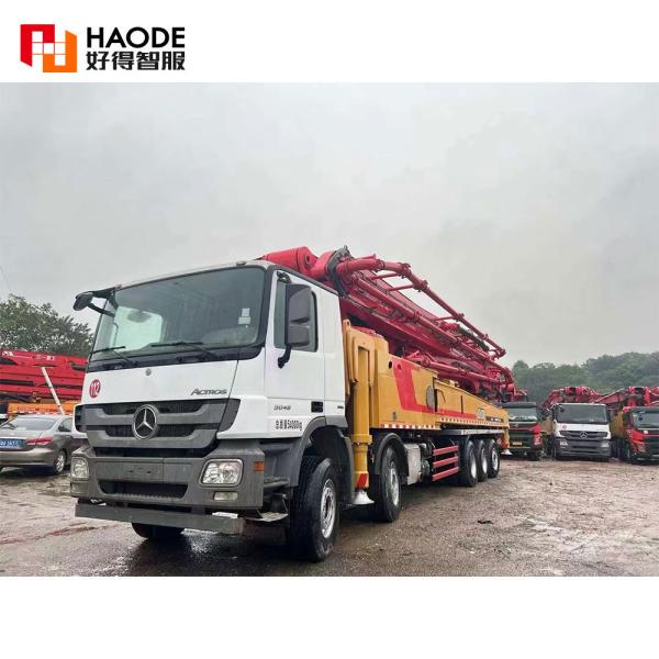 Хороший Партнер SANY 72м цена прицепа putzmeister запасные части использованная мобильная продажа бетонный насос грузовик