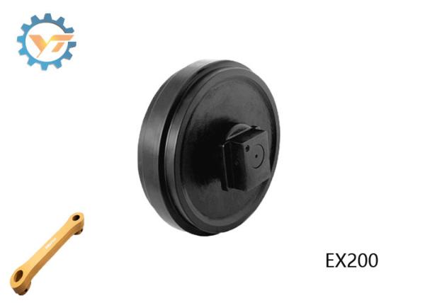 ZG50Mn Bulldozer de aço Front Idler Assembly Tratamento térmico HRC 48-56