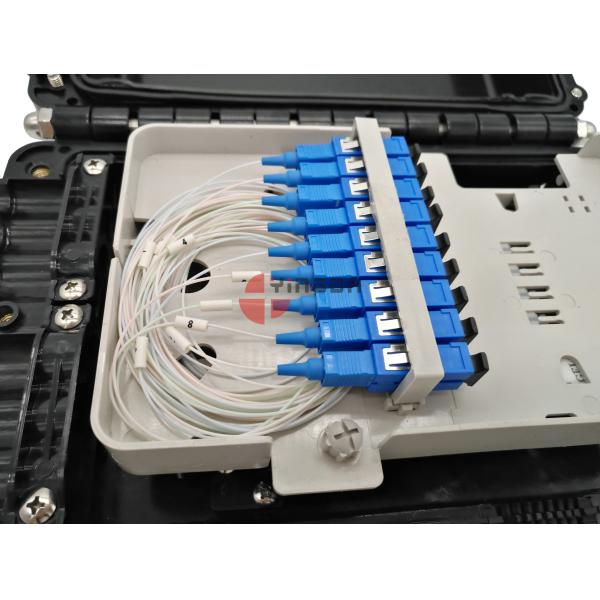 Прямо через размер портов 295 * 202 * 81мм коробки замка для канатов 6 волокна