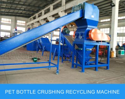 Mineral Bottle / Post Consumer Bottle Pet Bottle Washing Recycling Line Big Capacity