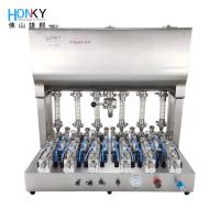 6 ligne 200g Maya machine de remplissage de pâte avec pompe à piston de haute précision pour la machine d'emballage de sac utilisant